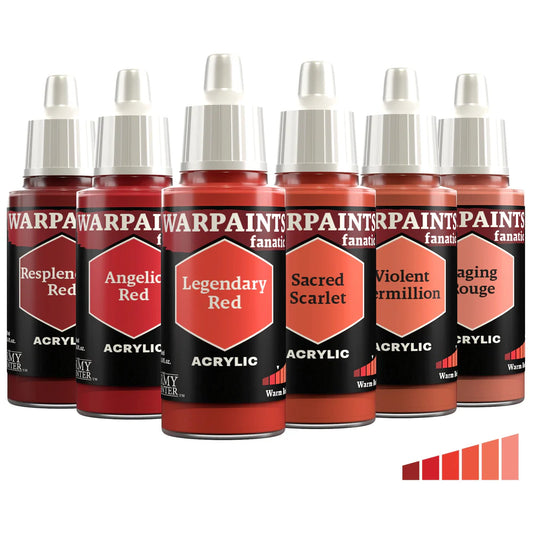 Warpaints Fanatic: Flexible Triad: Warm reds