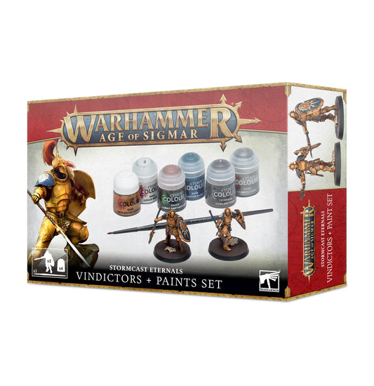 Age of Sigmar Vindictors + Paint Set