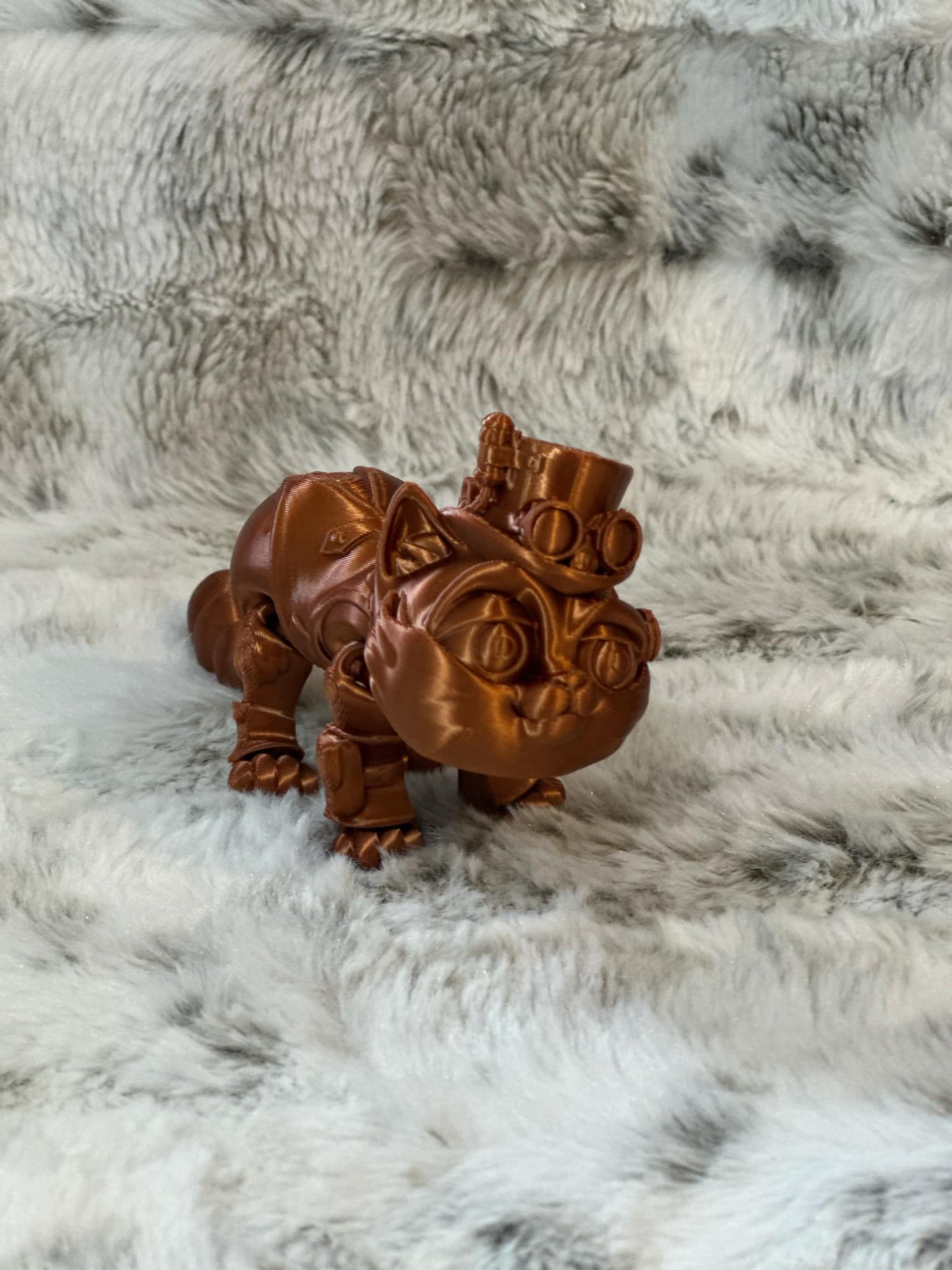 Steampunk Cat Flexy Figure