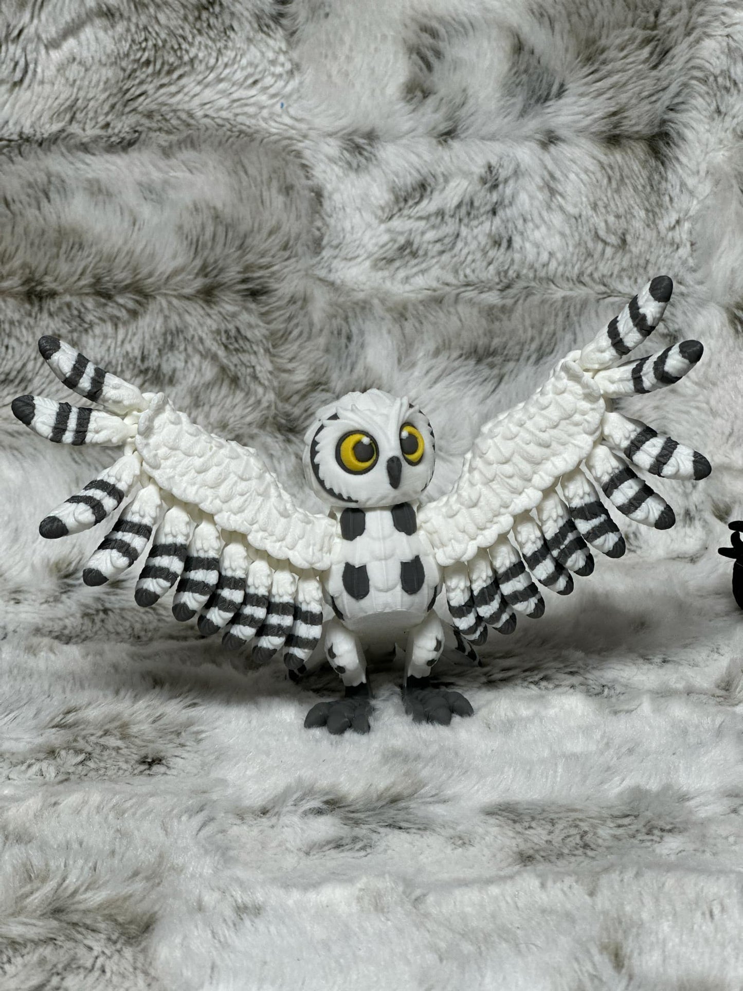 Posing Owl Figurine