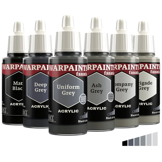 Warpaints Fanatic: Flexible Triad: Black & Greys