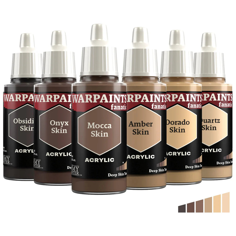 Warpaints Fanatic: Flexible Triad: Deep Skin Tones