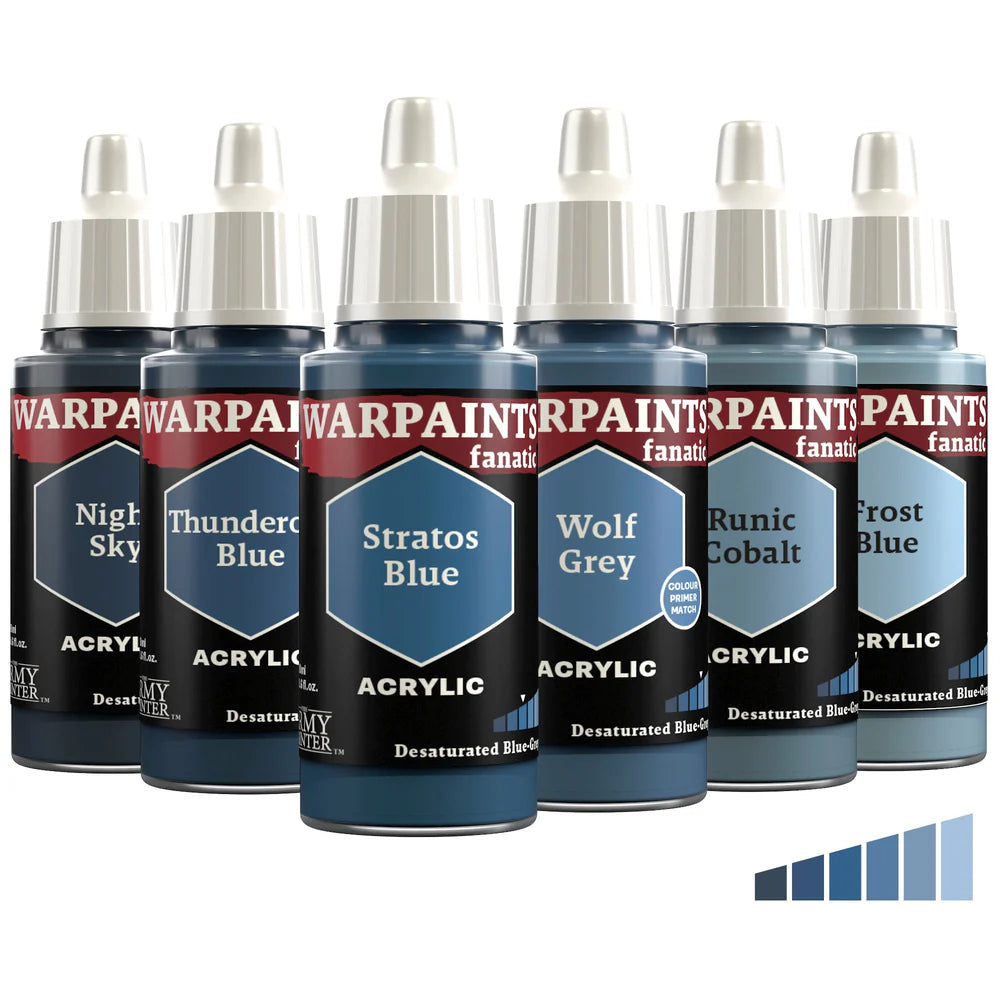 Warpaints Fanatic: Flexible Triad: Desaturated Blue-Greys