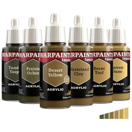 Warpaints Fanatic: Flexible Triad: Ochres & Tans