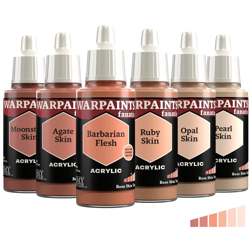 Warpaints Fanatic: Flexible Triad: Rose Skin Tones