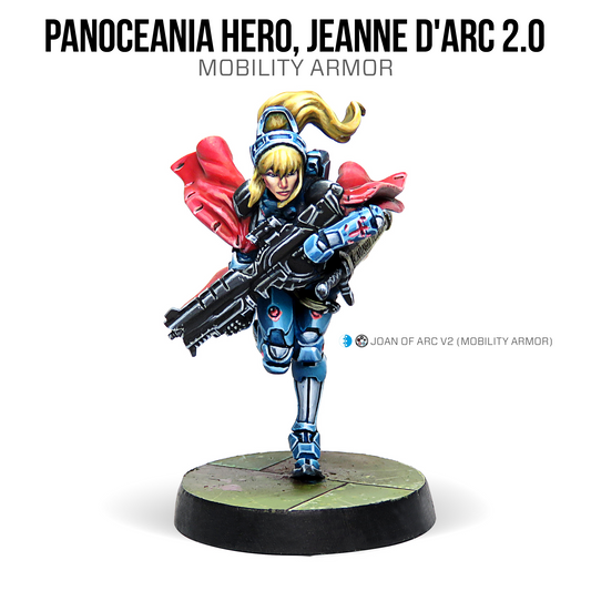 Essentials: PanOceania Hero, Jeanne d'Arc 2.0 (Mobility Armor)(SPITFIRE)