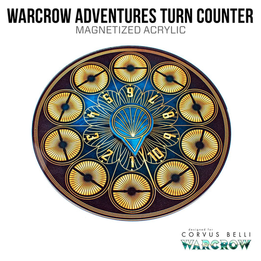 Warcrow Adventures Acrylic Turn Counter