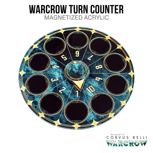Warcrow Acrylic Turn Counter